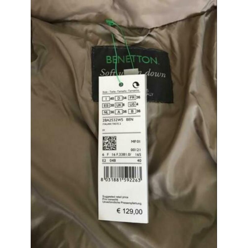 Donsjas, Benetton, maat xs