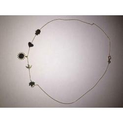 Bedelketting 14kt goud