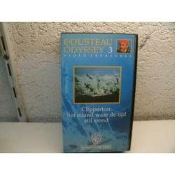 vhs 108 10 banden van cousteau odyssey samen