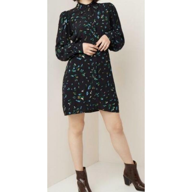 Mooie Ganni blouse jurk (nieuw!!!) met prijskaart