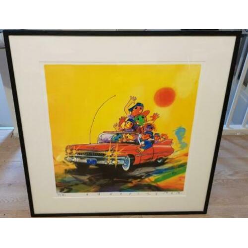 Te koop! Ad Verstijnen - Cadillac - Zeefdruk