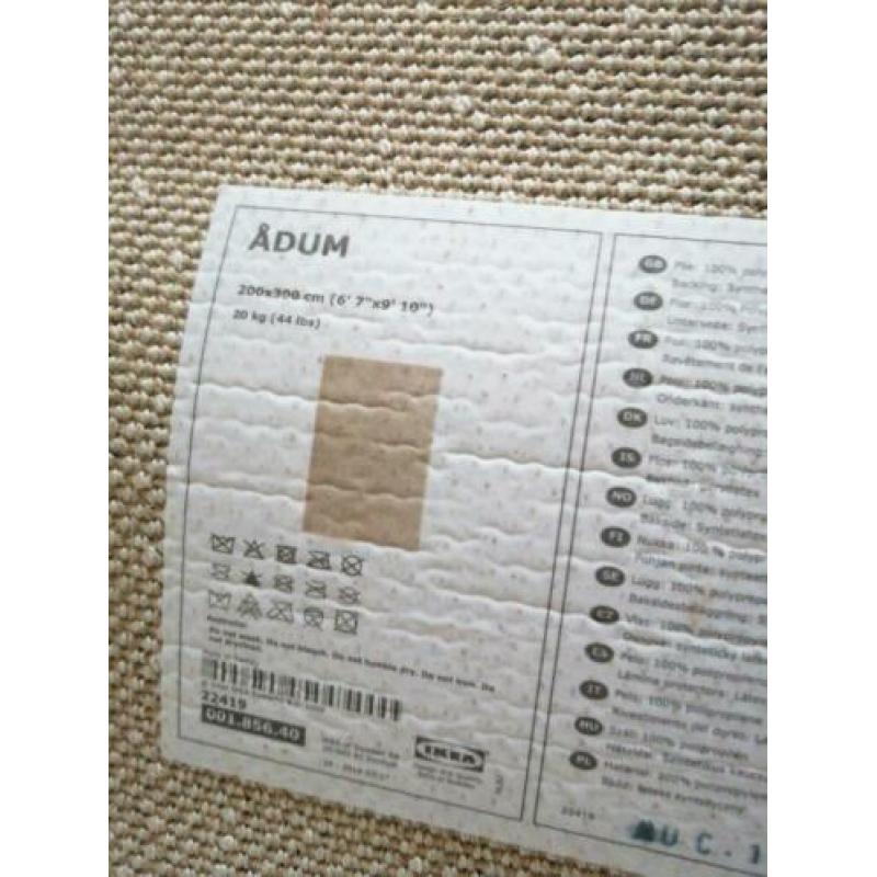 Kleed ikea Adum 200x300