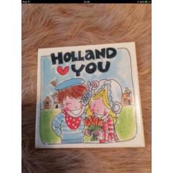 3 Blond Amsterdam tegeltjes.