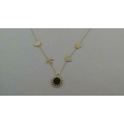 Bedelketting 14kt goud