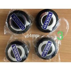 Naafdoppen Volvo naafkappen 60 mm 64 mm