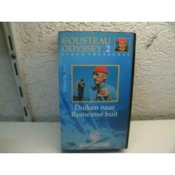 vhs 108 10 banden van cousteau odyssey samen