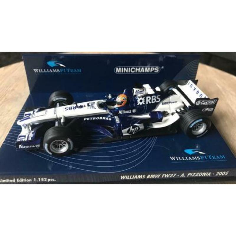1:43 Minichamps Pizzonia 2005 Williams FW27