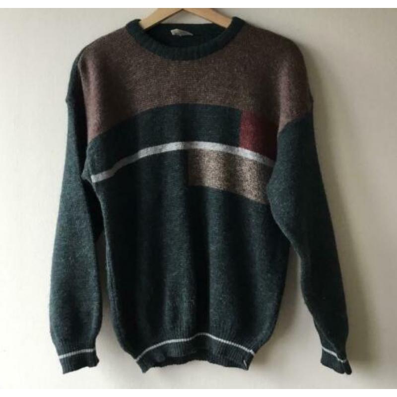 Vintage 90’s trui, heren, small, medium, wol mix, nineties
