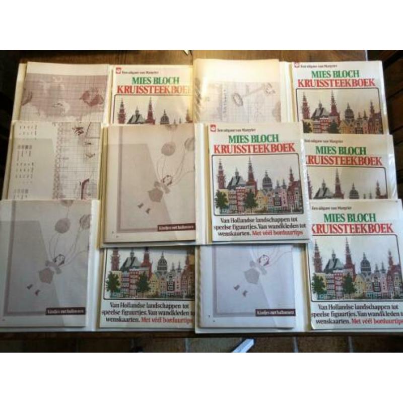 Mies Bloch borduurboek Hollandse borduurpatronen
