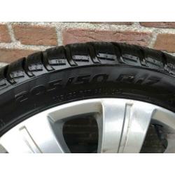 Winterbanden met LM velgen 17 inch Skoda Octavia