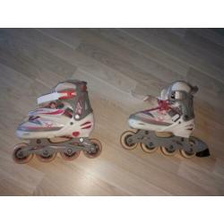 Verstelbare combo skates Nijdam, maat 31-34