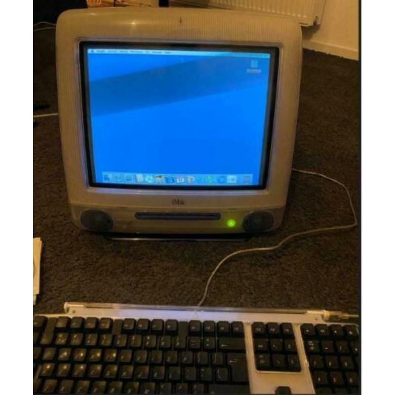iMac G3 M5521 met toetsenbord, Puck Muis