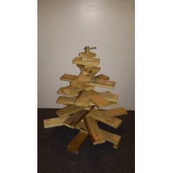 Houten kerstboom