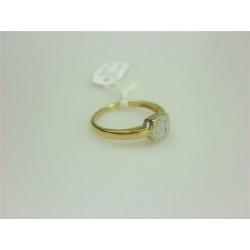 Ring goud met 0.15K diamant / Z6183