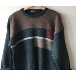 Vintage 90’s trui, heren, small, medium, wol mix, nineties