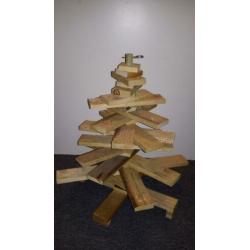 Houten kerstboom