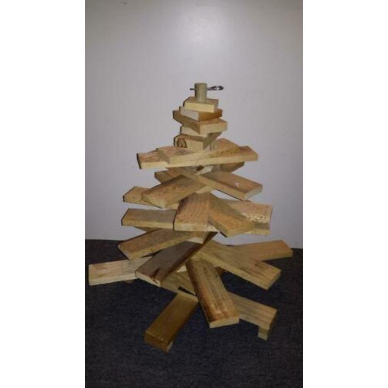 Houten kerstboom