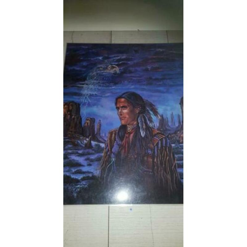 Gelamineerd. 40×50cm