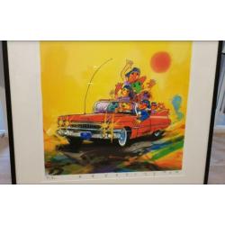 Te koop! Ad Verstijnen - Cadillac - Zeefdruk