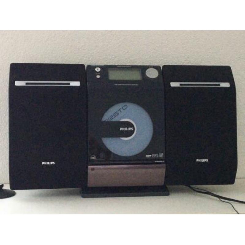 v PHILIPS moderne micromuziek systeem v MP3/WMA-CD en USB