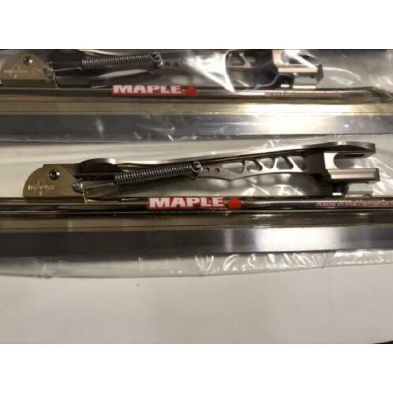 Maple twin laser t-bone ijzers 16,5inch