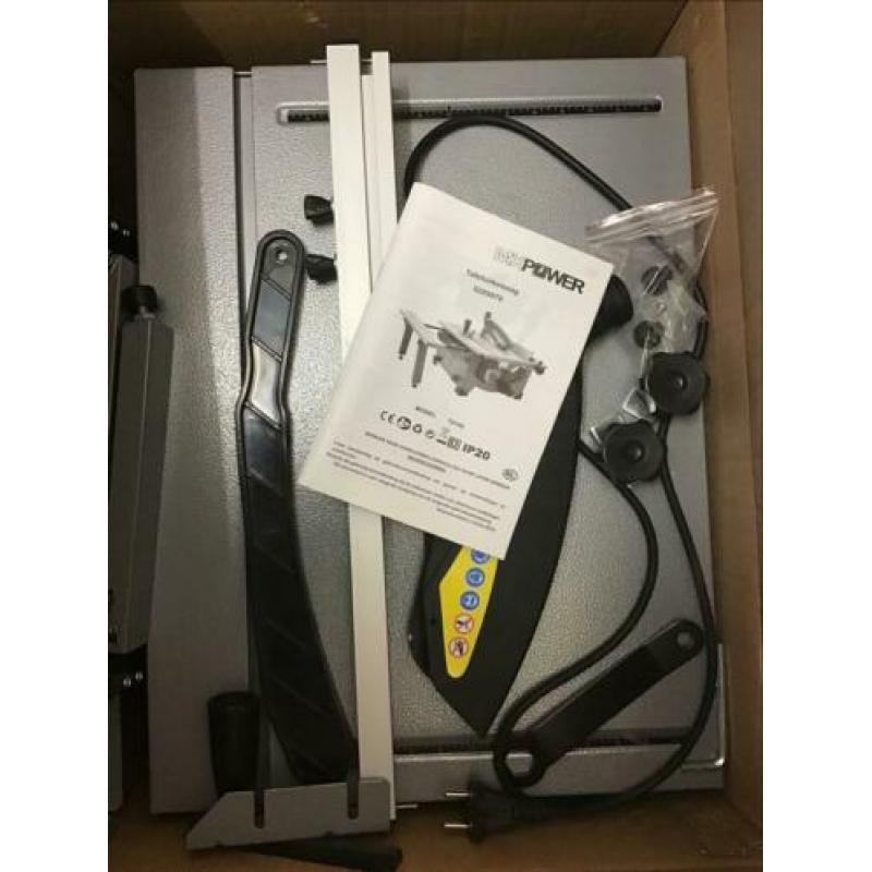 Cirkelzaag MX Power 1200 W. Tafelmodel nieuw in doos