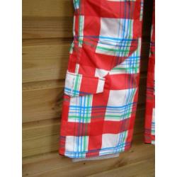 O'Neill Snowboard Ski broek Geblokt 5Kmm/8Kgrs NIEUW! MT 38