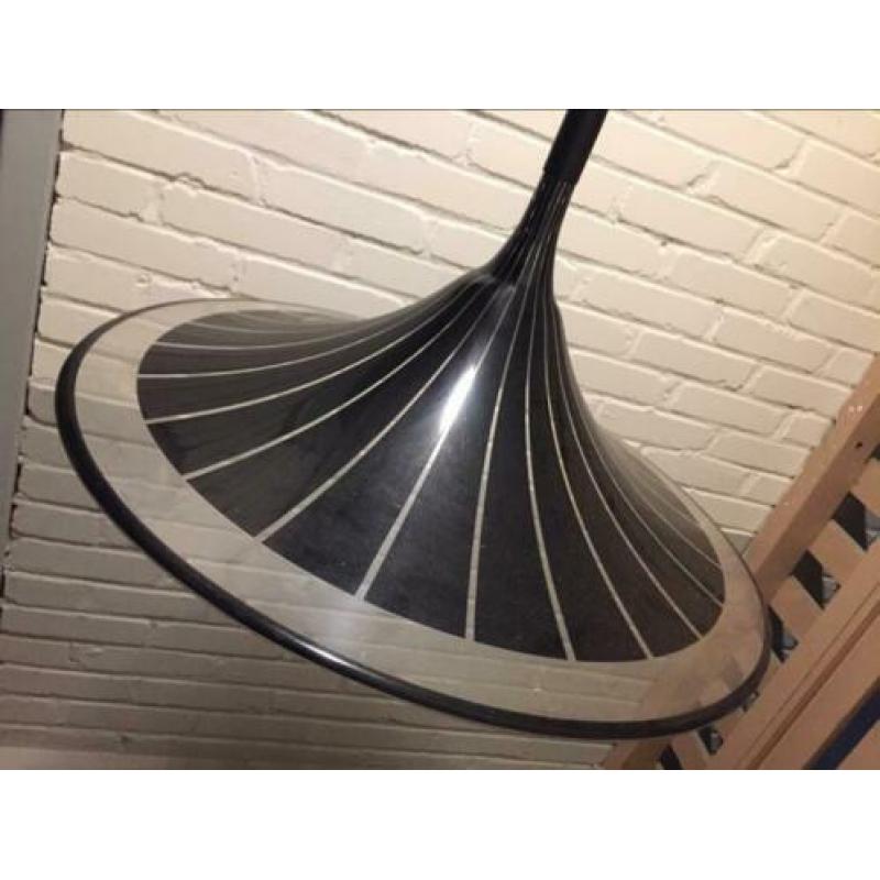 Vintage heksenhoed trompetlamp - Fog & Mørup - kunstof