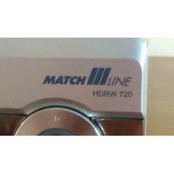 Philips Matchline HDRW 720 harddisk en DVD recorder