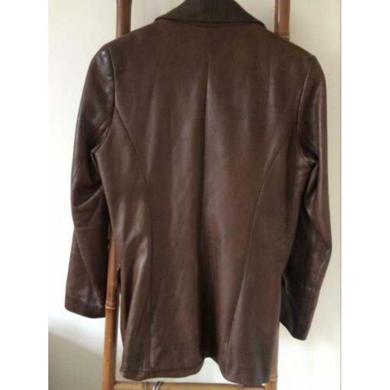 Pauw vintage jasje/blazer leer mt. 1