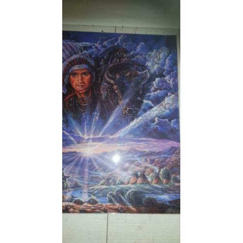 Gelamineerd. 40×50cm