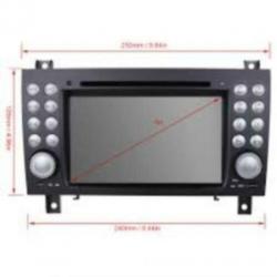 Navigatie mercedes slk 2004 dvd carkit android 9 usb dab+
