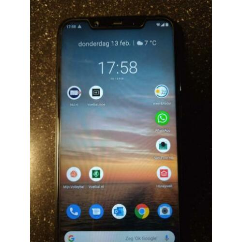 nokia 8.1 blauw