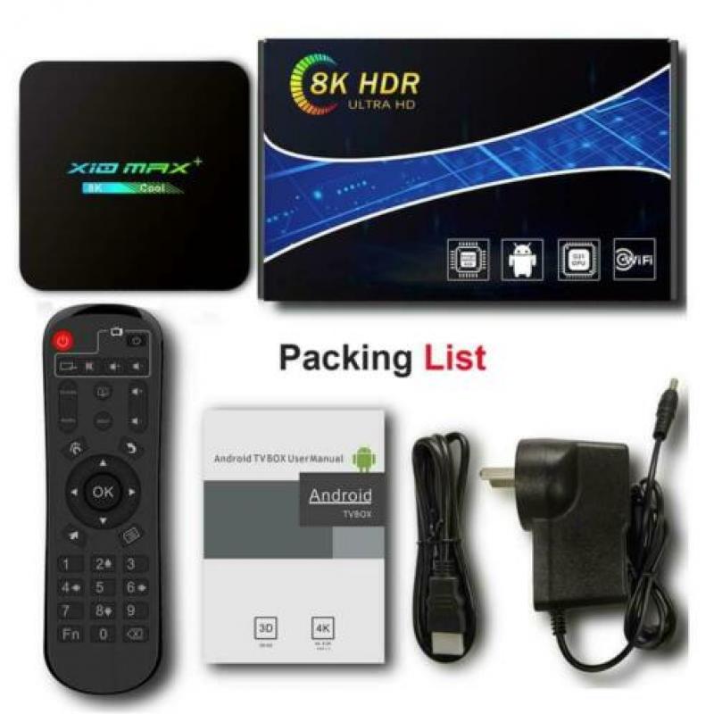 Android 9 maak uw tv smart 8k 64gb ultra hdr movie tv kijk