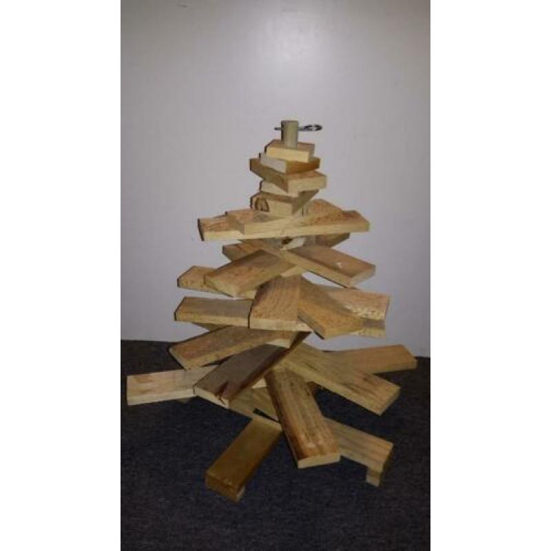 Houten kerstboom