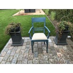 Mooie teakhouten stoelen,4x. Komen uit voorraad winkel ,zgan