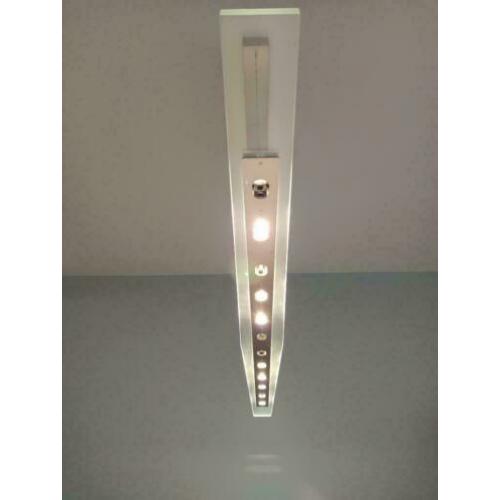Plexiglas staal design lamp