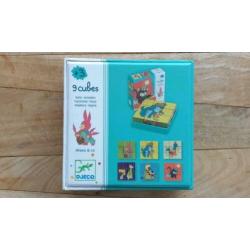 Djeco blokkenpuzzel Miauw