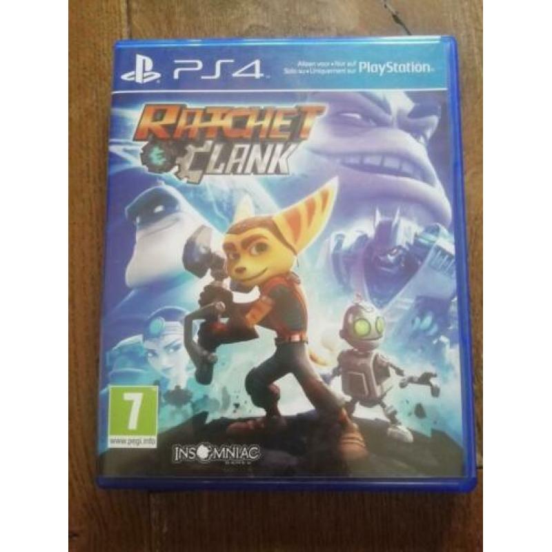 PS4 games - diverse titels-genres en leeftijden
