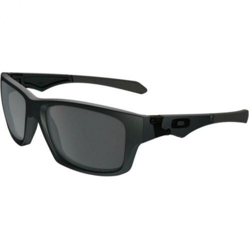 Oakley Jupiter matte black +Polarized Fire Redglazen NIEUW