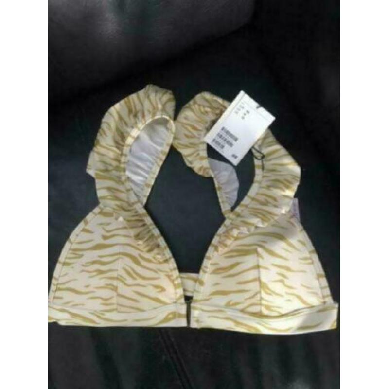 Zebra love stories bikini maat 40 h&m nieuw