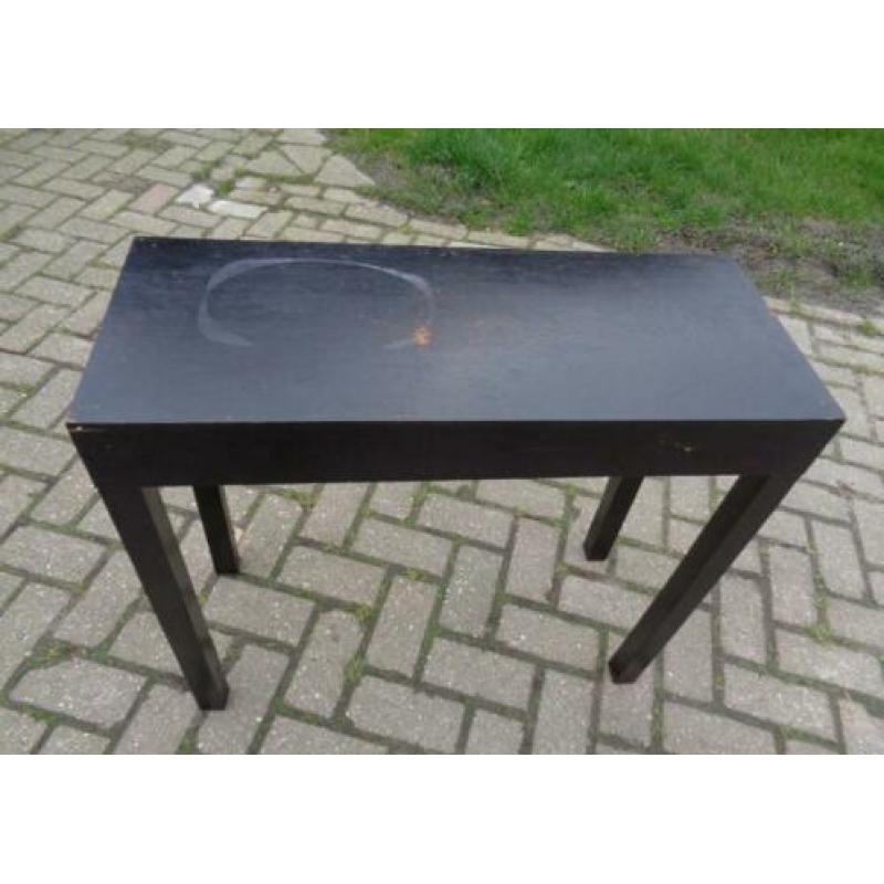 Koloniale rechthoekige sidetable