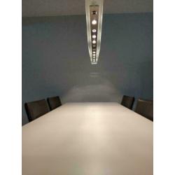 Plexiglas staal design lamp