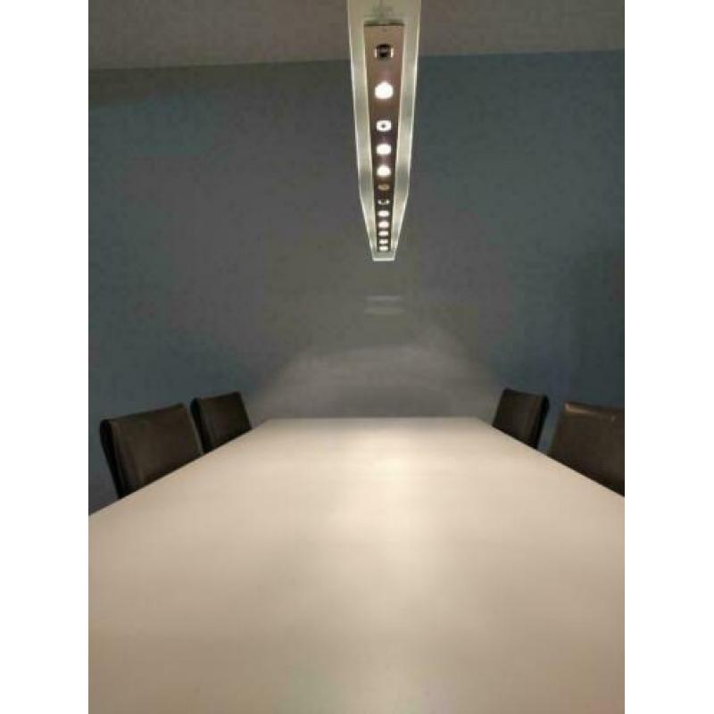Plexiglas staal design lamp
