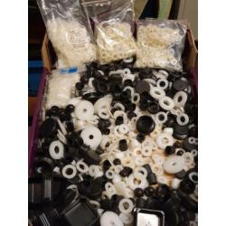 Partij nylon sluitringen doppen CARROSSERIERING
