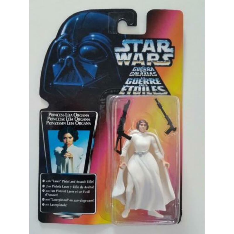 -40% Star Wars POTF Red Tri Logo Princess Leia Organa