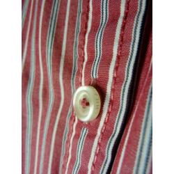 Rood gestreept overhemd van Tommy Hilfiger