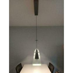 Plexiglas staal design lamp