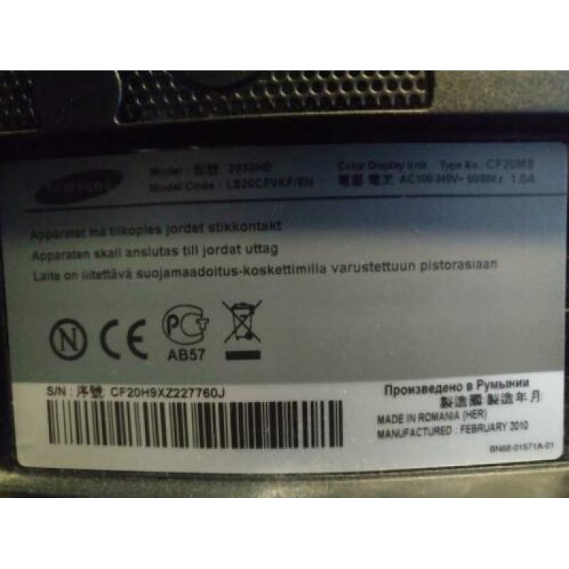 2x Samsung televisie's.. waarvan 1 evt met muurbeugel incl.