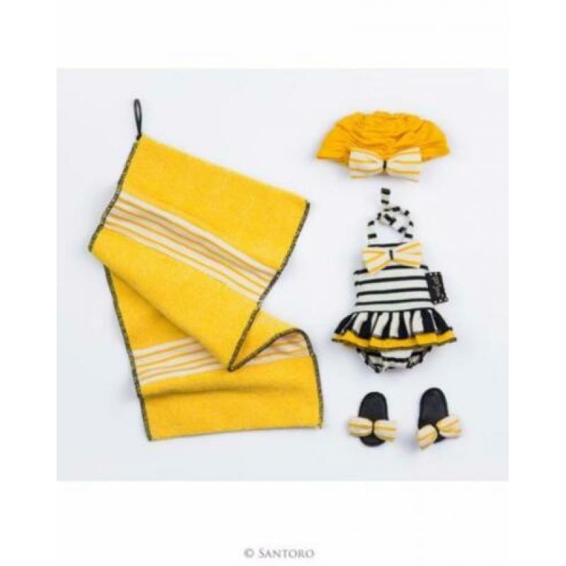 Santoro Gorjuss poppenkleding outfit Beach Belle (32 cm) - P